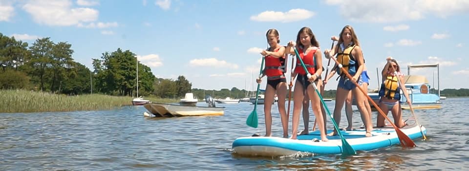 sup stand up paddleat lacanau le moutchic