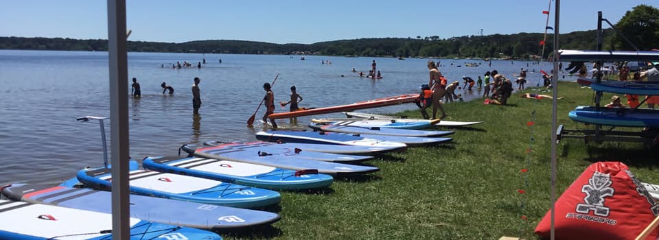 stand up paddle SUP close to bordeaux