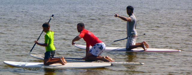 Nos formules Stand Up Paddle encadrées par Stef